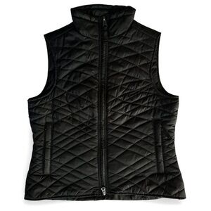 Black Quilted Vest